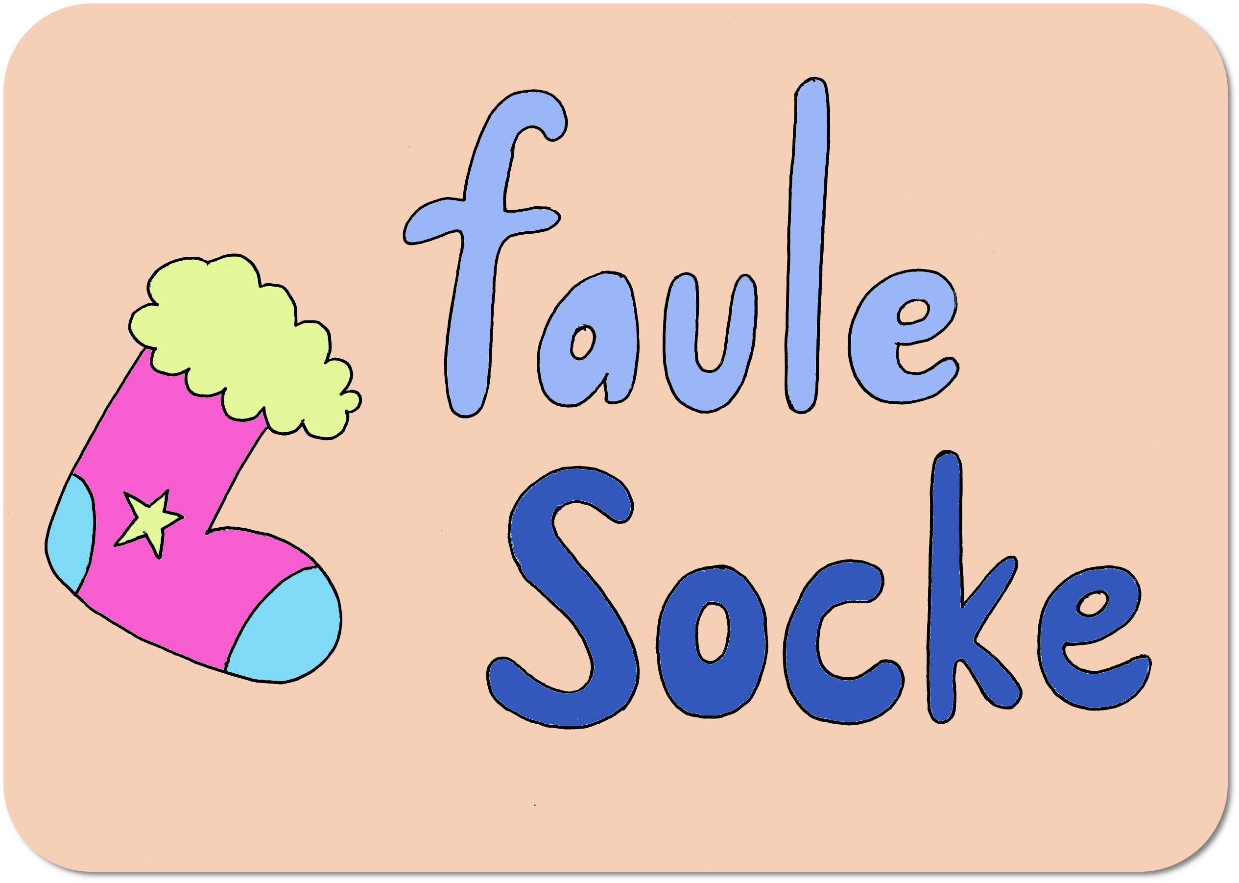 faule Socke